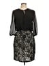 En Focus Studio 100% Polyester Black Cocktail Dress Size 10 - photo 1