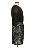 En Focus Studio 100% Polyester Black Cocktail Dress Size 10 - photo 4