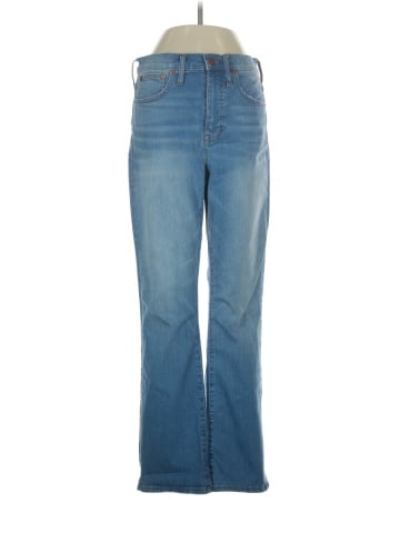 Madewell Tall Cali Demi-Boot Jeans in Timpson Wash (view 1)