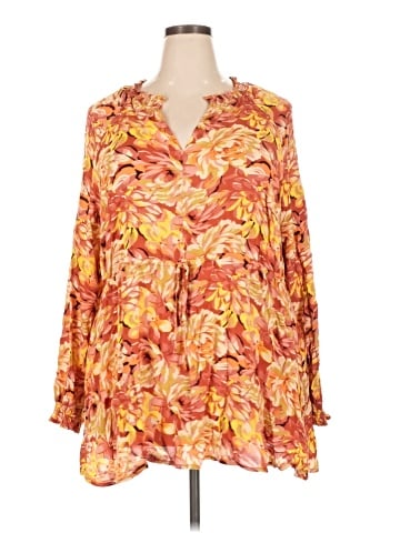 Torrid Long Sleeve Blouse (view 1)