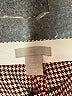 H&M Houndstooth Brown Casual Pants Size 6 - photo 7