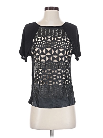 Boundary & Co. Short Sleeve Blouse (view 1)