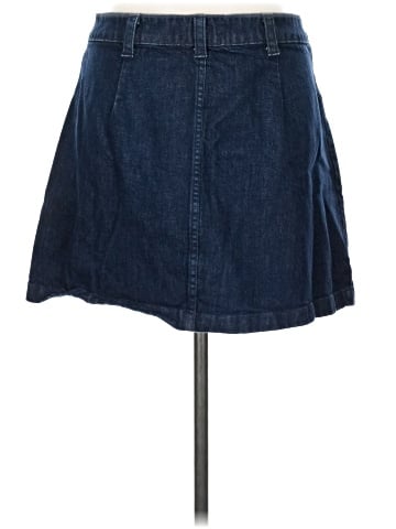 Madewell Denim Zip Mini Skirt (view 2)