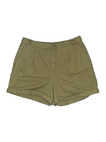 Ann Taylor LOFT Khaki Shorts (view 1)