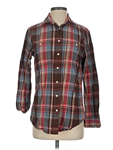 Lauren by Ralph Lauren Long Sleeve Button-Down Shirt (view 1)