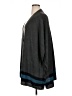 Woman Within Stripes Gray Poncho Size 14 (M) - photo 5
