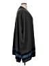 Woman Within Stripes Gray Poncho Size 14 (M) - photo 4