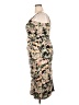 Maurices Floral Tan Cocktail Dress Size XXL - photo 5