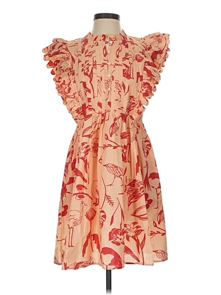 Pre-owned Oliphant Cocktail Dress In Orange