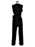Tahari Solid Black Jumpsuit Size M - photo 2