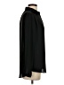 H&M 100% Polyester Solid Black Long Sleeve Blouse Size S - photo 4