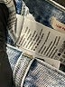Levi's 100% Cotton Hearts Blue Jeans Size 28 waist - photo 5