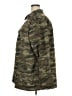 Caslon 100% Cotton Camo Green Coat Size 22 - photo 5