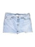 Harley Davidson Blue Denim Shorts Size 31 waist - photo 1