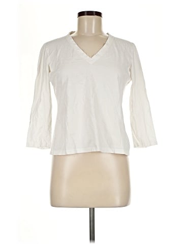 Lafayette 148 New York 3/4 Sleeve T-Shirt (view 1)