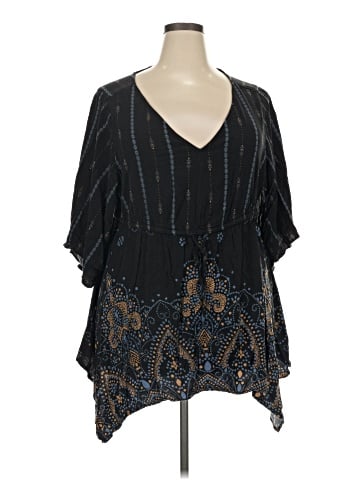 Torrid 3/4 Sleeve Blouse (view 1)