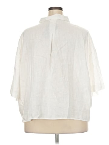 H&M 3/4 Sleeve Button-Down Shirt (view 2)