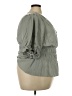 Torrid Gray 3/4 Sleeve Blouse Size 3X Plus (3) - photo 4