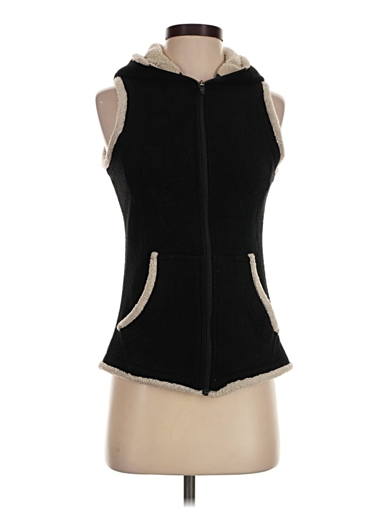 Pre-owned Kuhl Sweater Vest In Black