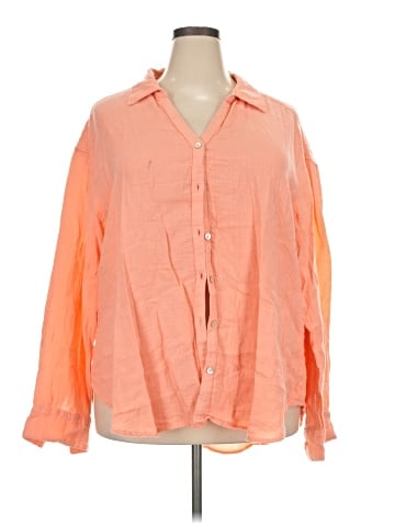 Lane Bryant Long Sleeve Blouse (view 1)