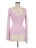 Line & Dot Pink Pullover Sweater Size M - photo 1