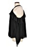 Ann Taylor LOFT 100% Polyester Black Sleeveless Blouse Size L - photo 5