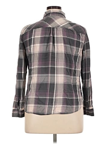 Faded Glory Long Sleeve Button-Down Shirt (view 2)