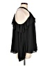 Ann Taylor LOFT 100% Polyester Black Sleeveless Blouse Size L - photo 4