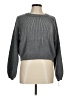 BB Dakota Metallic Gray Pullover Sweater Size M - photo 1