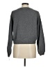 BB Dakota Metallic Gray Pullover Sweater Size M - photo 2