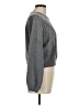 BB Dakota Metallic Gray Pullover Sweater Size M - photo 4