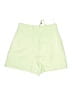 Zara Solid Green Shorts Size M - photo 2