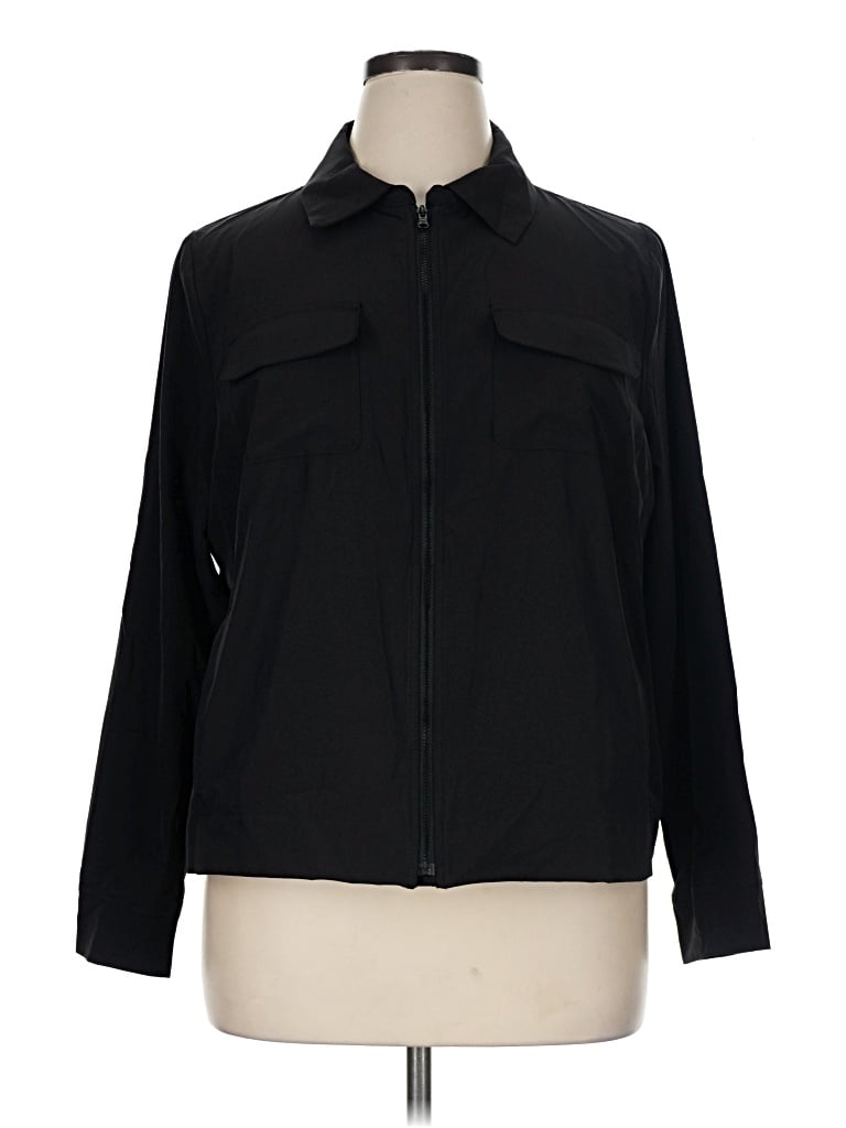 Pre-owned Talbots Outlet Jacket In Black