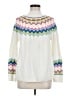 Vince Camuto Chevron-herringbone White Pullover Sweater Size M - photo 1