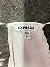 Express Solid White Sleeveless Blouse Size S - photo 7