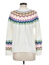 Vince Camuto Chevron-herringbone White Pullover Sweater Size M - photo 2