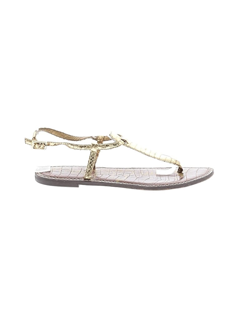 Pre-owned Sam Edelman Sandals In Gold