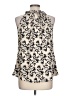 Unbranded Ivory Sleeveless Blouse Size L - photo 2