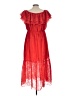 Unbranded 100% Polyester Red Cocktail Dress Size 12 - photo 2
