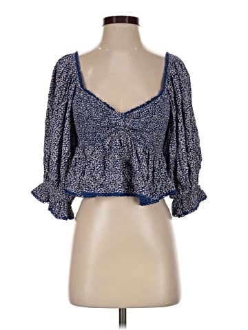 Free People 3/4 Sleeve Blouse (view 1)