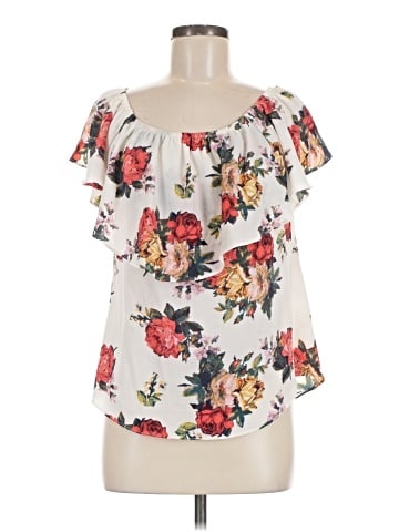 Veronica M. Short Sleeve Blouse (view 1)