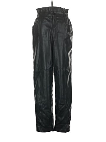 Madewell Vegan Leather Pull-On Paperbag Pants (view 1)