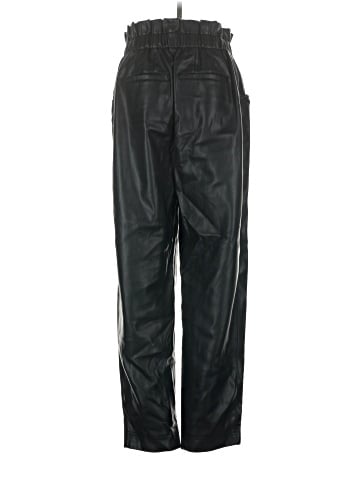 Madewell Vegan Leather Pull-On Paperbag Pants (view 2)