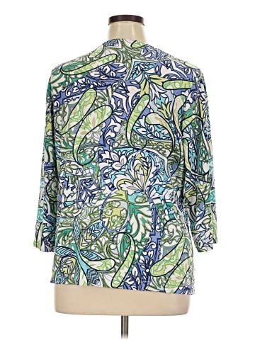 JM Collection 3/4 Sleeve Blouse (view 2)