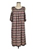 Max Studio Print Gray Casual Dress Size M (estimated) - photo 1