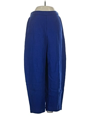 Madewell Barrel-Leg Crop Pants in 100% Linen (view 1)
