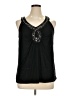 Apt. 9 100% Rayon Black Tank Top Size XL - photo 1