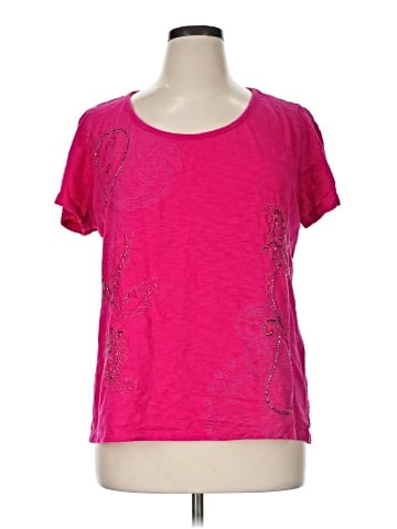 St. John's Bay Short Sleeve T-Shirt (view 1)