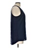 Fortune + Ivy 100% Polyester Blue Sleeveless Blouse Size L - photo 4