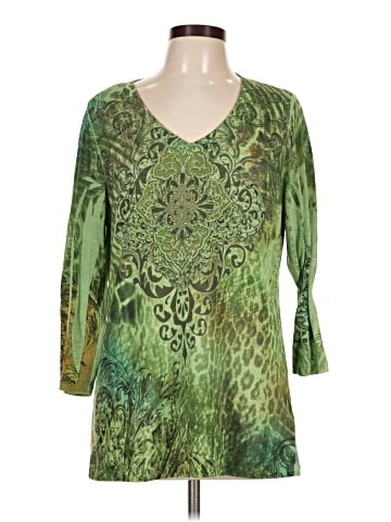 DressBarn 3/4 Sleeve T-Shirt (view 1)